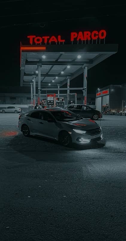 Civic X front Bunper lights 10/10 1