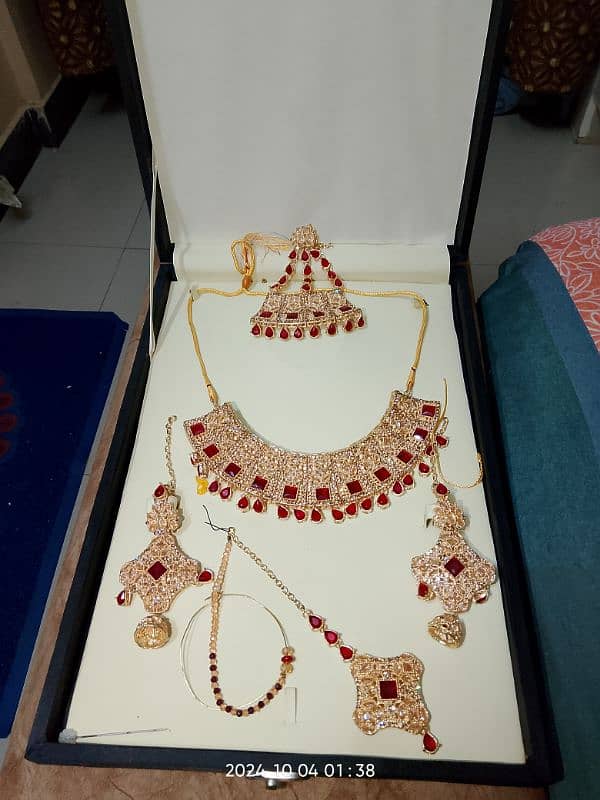 bridal jewellery set 0