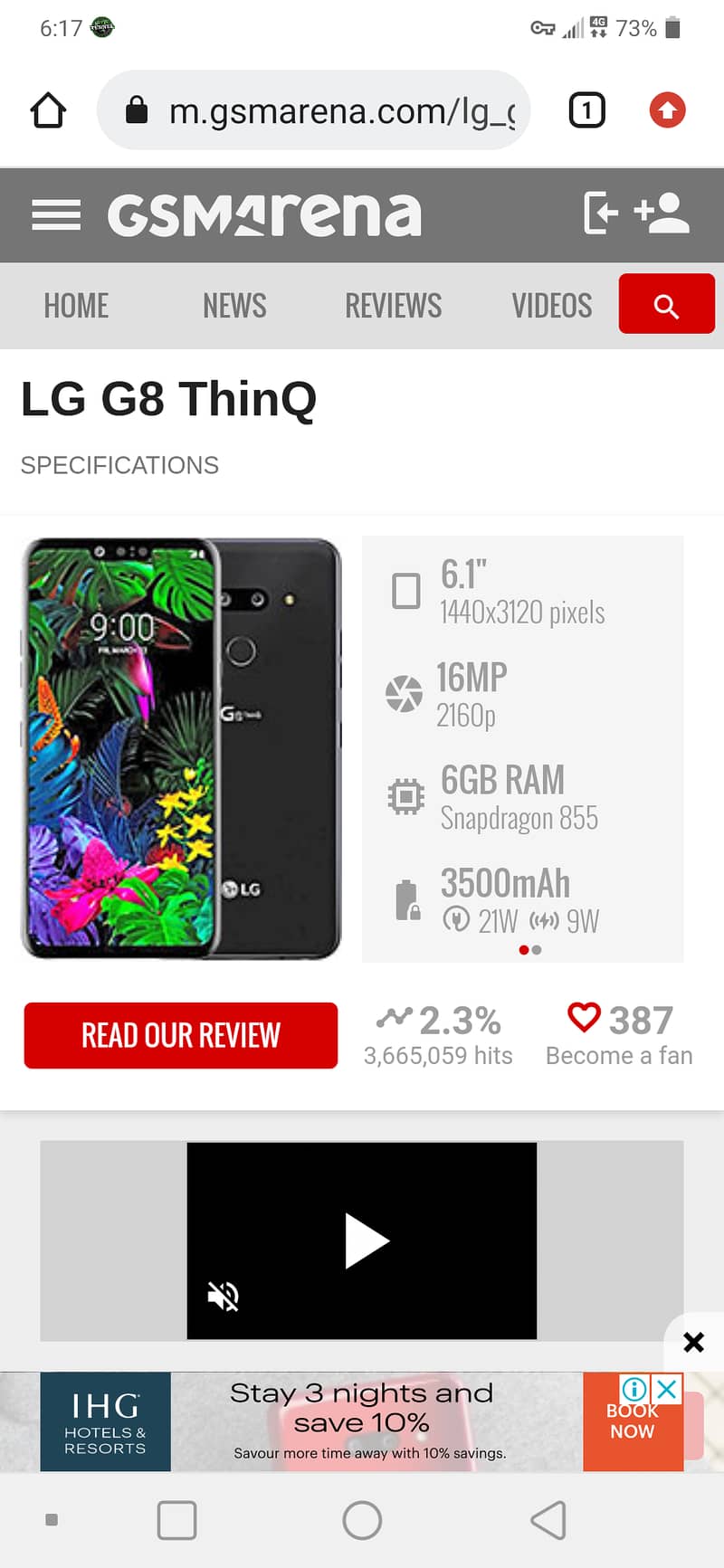 LG g8 thinq 10/10 pta aproved 3