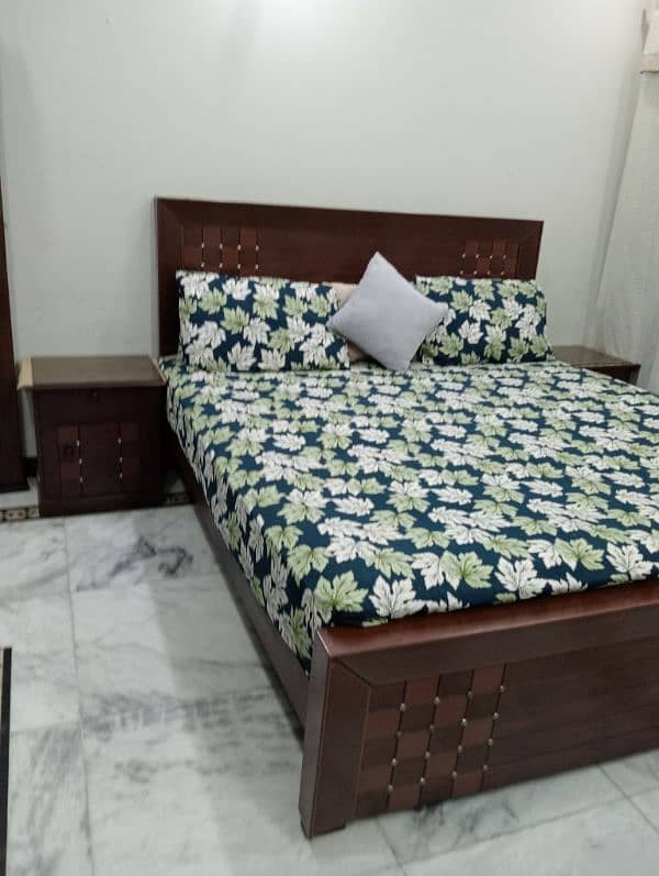 wooden bed for sale very good condition 10