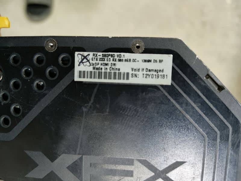 XFX RX 580 8gb Card 4