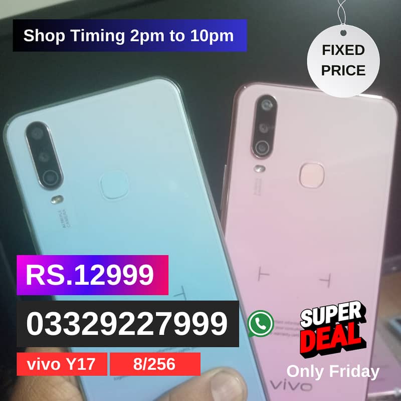 Vivo Y17 8/256 GB // Friday Deal 5