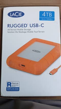 LACIE RUGGED USB C 4TB 0