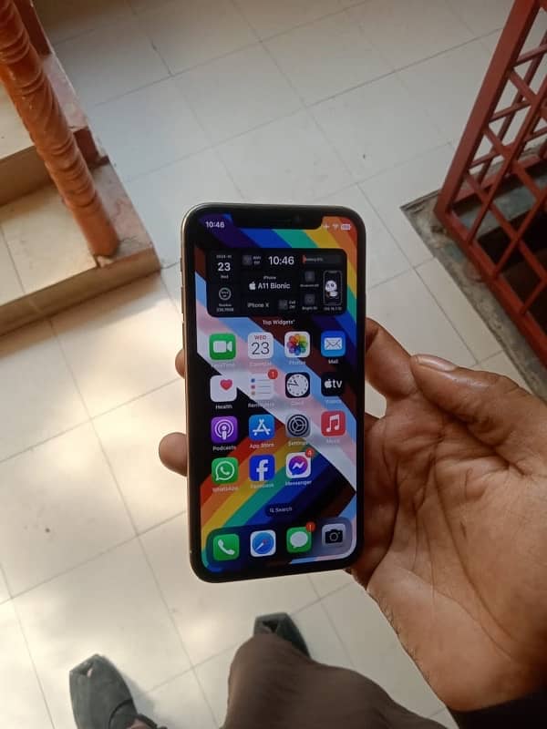 exchange/sale iPhone  x 256 gb non pta 2