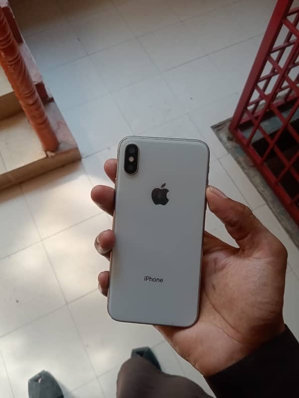 exchange/sale iPhone  x 256 gb non pta 7