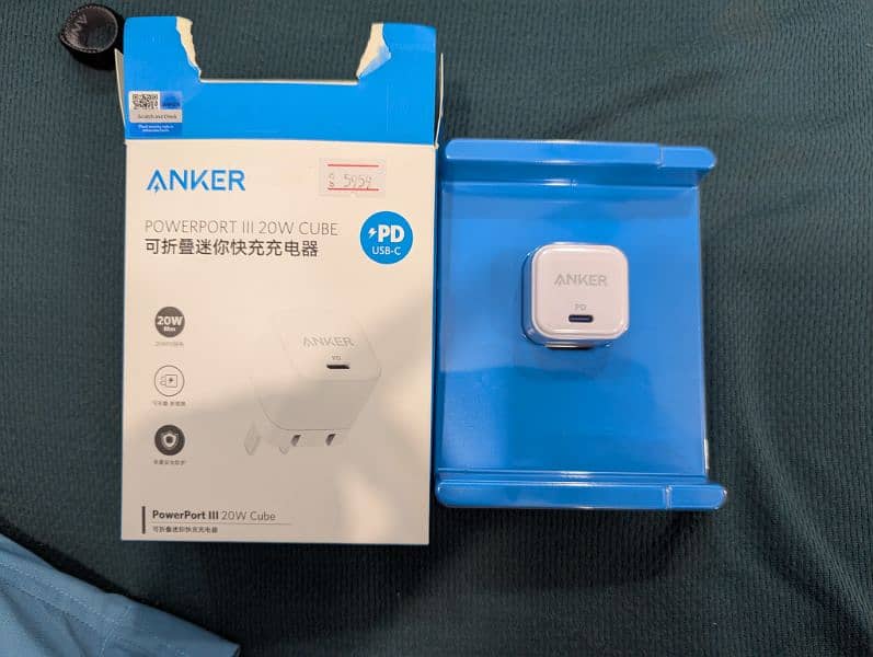 Anker 20W Cube Power port Charger 1