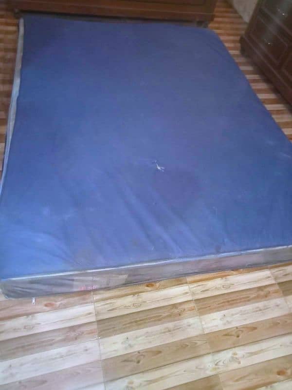 Bed for sale with Mattress (8inch) in good condition . (wooden) 3