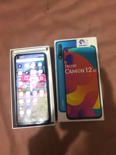 Tecno camon 12 air 4/64 with box 0