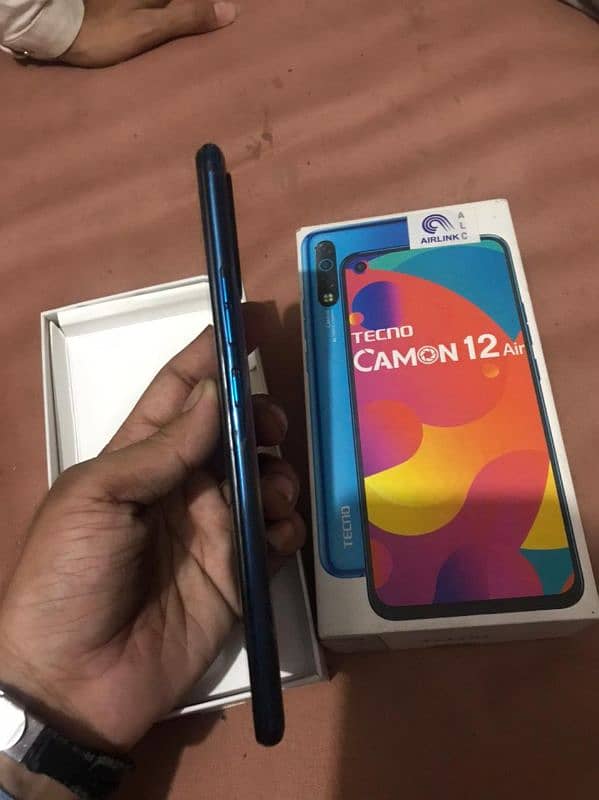 Tecno camon 12 air 4/64 with box 3