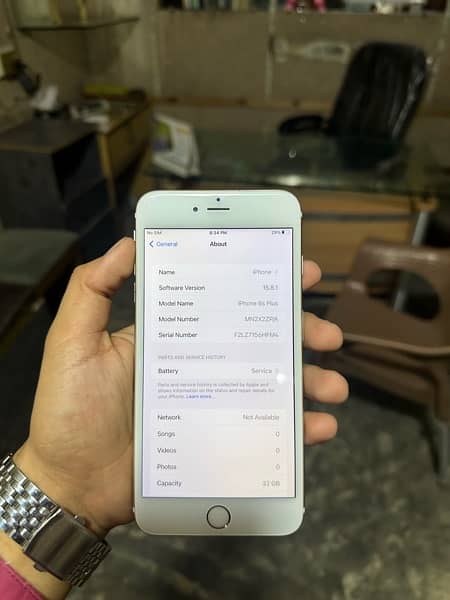 iphone 6s plus  (32Gb)  PTA approved 8