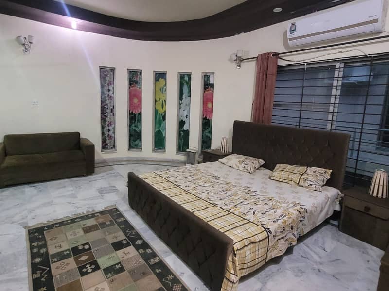 Independent upper portion full furnished for rent Ground lock in phase3 bahria town rwp 3