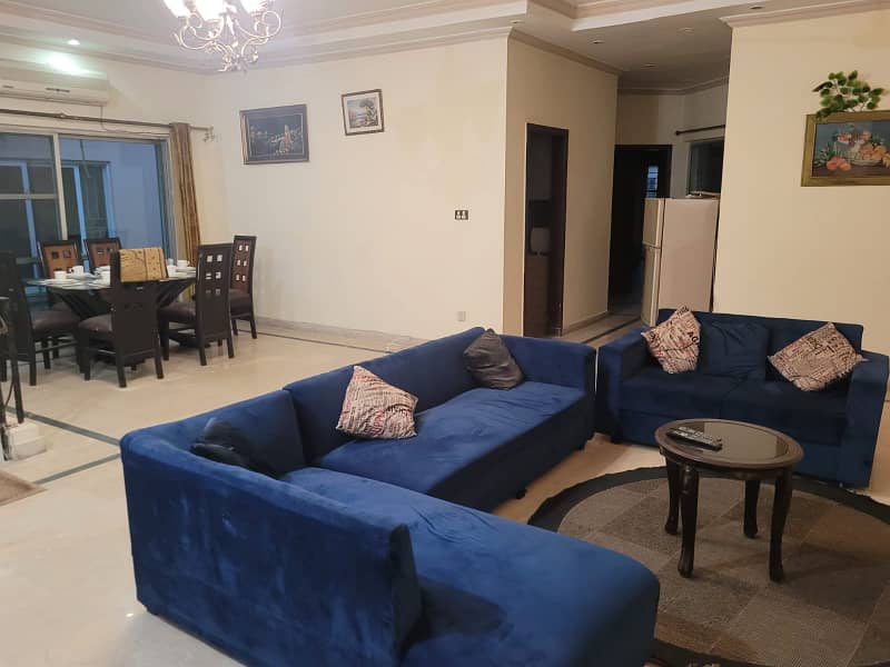 Independent upper portion full furnished for rent Ground lock in phase3 bahria town rwp 18