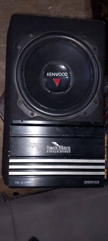 Rock Mars 3000 Walt Original Japan Kenwood woofer 1