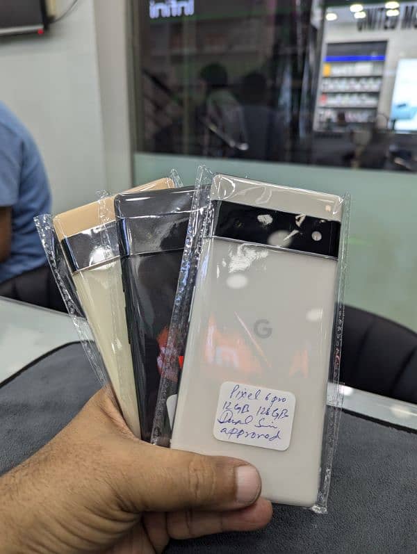 PIXEL 6 PRO 12GB 128GB AND 256GB DUAL SIM PTA APPROVED 0