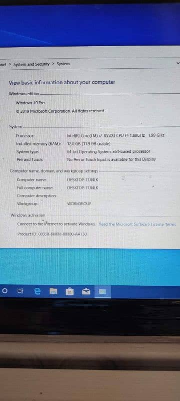 Lenovo Core I 7 Urgent Sale 1