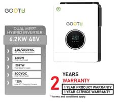 Solar inverter hybrid 6.2kw