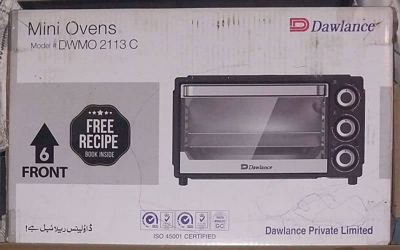 dawlance mini oven 0