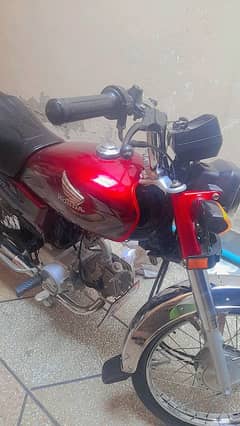 very good condition all ok bike red color