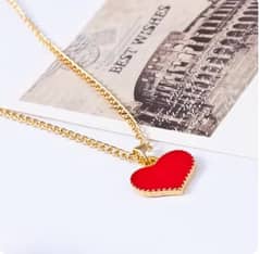 New Red Love Necklace Necklaces for Women