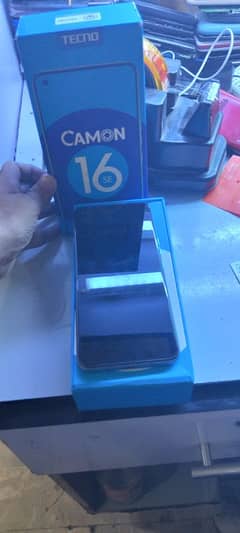 tecno camon 16 10 by 10 condition complete box