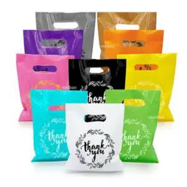 Screen Printing : Shopping Bags : Plastic Bags Screen Printing 2