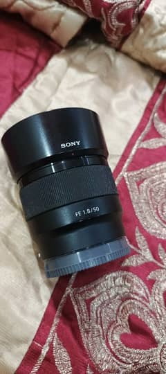 Sony 50mm 1.8 FE lens