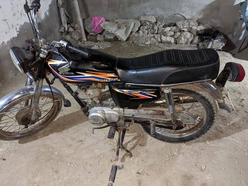 Honda CG 125 2023 model Hyderabad number 1