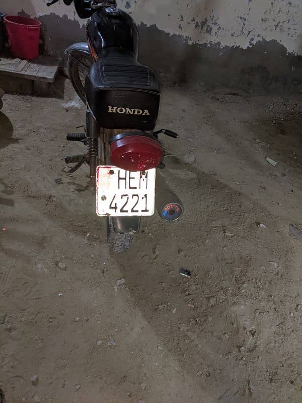 Honda CG 125 2023 model Hyderabad number 2