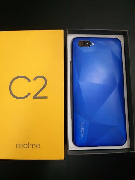 realme c2 3/32 with box SD card charger 0