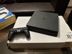 PS4 slim 1tb with box and accessories