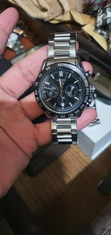 TAGHEUR CARRERA CHRONOGRAPH WORKING 4