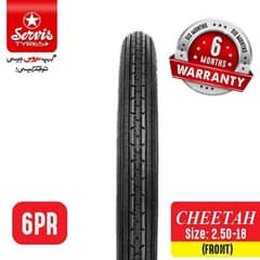 cheetah front tyre cg125