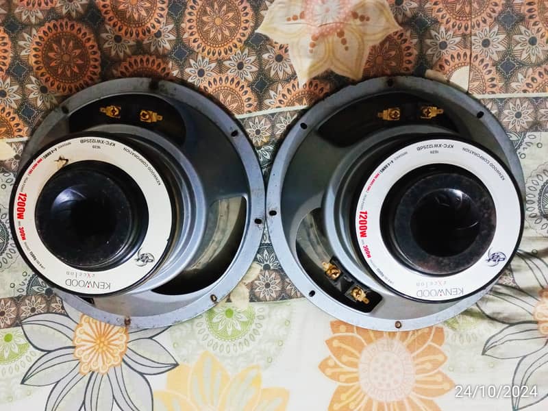 Kenwood Heavy woofers 6