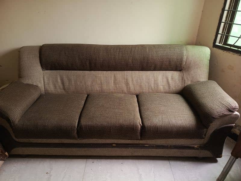 urgent sale 6 seater sofa awt 0