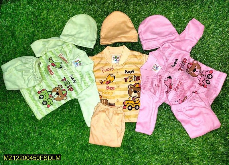 3 suit for New born baby [CASH ON DELIVERY] 1