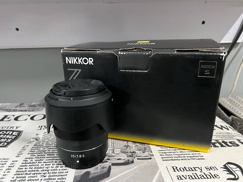 Nikon 35mm 1.8s Z mount 1