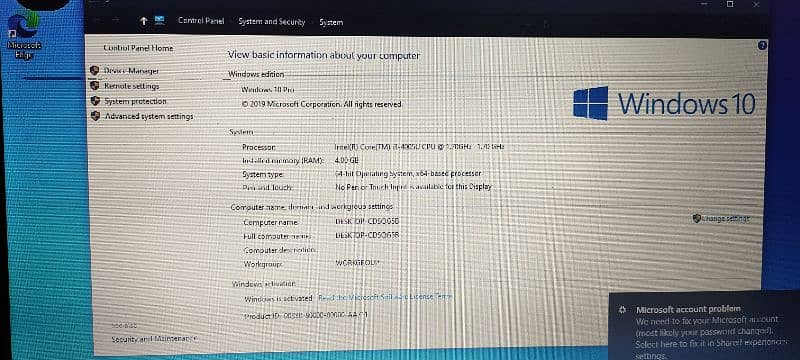 Toshiba Core I3 4th Generation 1