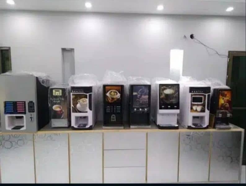 Tea and coffee vending machine/like Nescafe 4