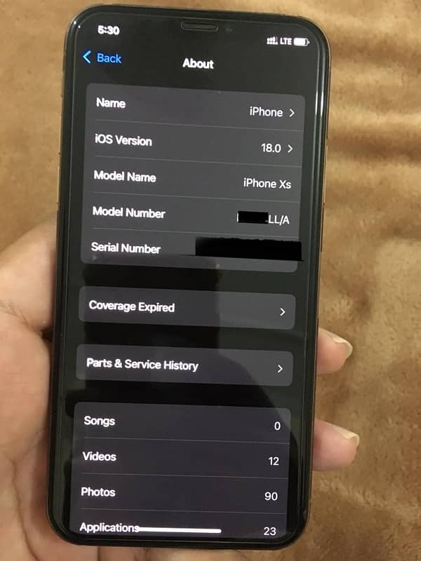 iphoen xs 64gb pta approved 15