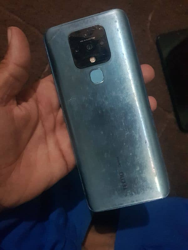 Tecno camon 16se 6 128gb Daba charger hai 10