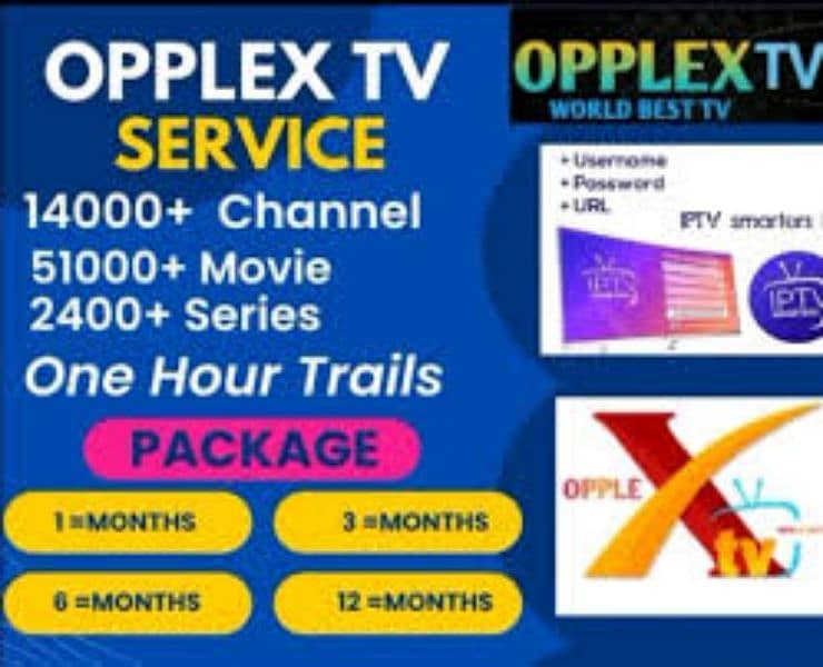 iptv service available.   fast smooth. service without lag 1