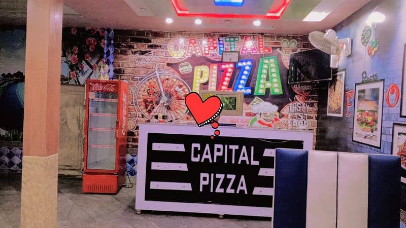 capital Pizza running setup for sale 03436393759 03426565368 0