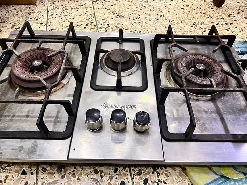 NasGas 3 Burner Gas Stove 1