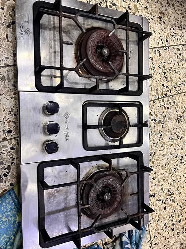 NasGas 3 Burner Gas Stove 2