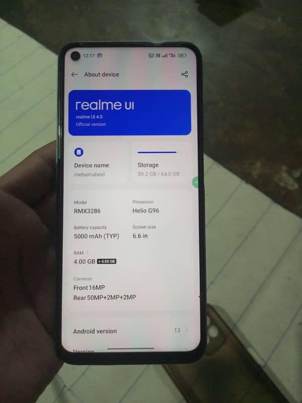 realme nazo 50 exchange 13