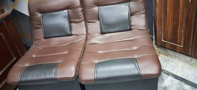 2 one seater sofa chairs