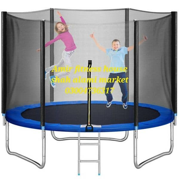 trampoline with net box pack cash on delivery 2