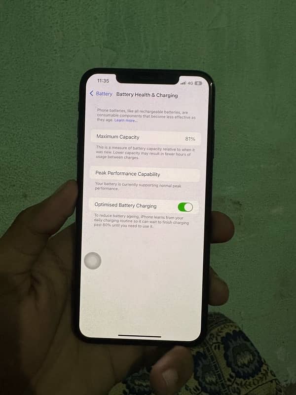 iPhone XS Max 10 x 10 condition original Mobile03224743504 3