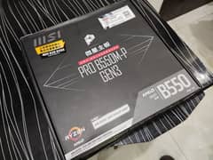 B550m p gen3 Msi Gaming and  pro motherboard 0