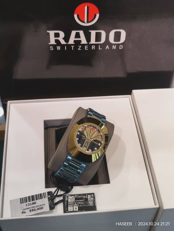 Rado 764.0413. 3147 (R12413474) Original Men Watch limited edition 1